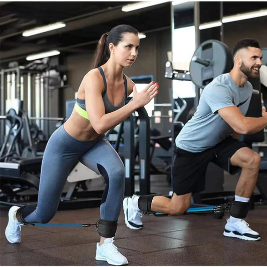 2026NEW🔥50%off-Ankle Fitness Belt(3pcs:10, 20, 30LB Each with One Pair of Ankle Strap)