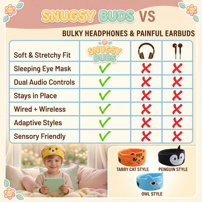 Soothing Sleep Music Headband for Children 😴