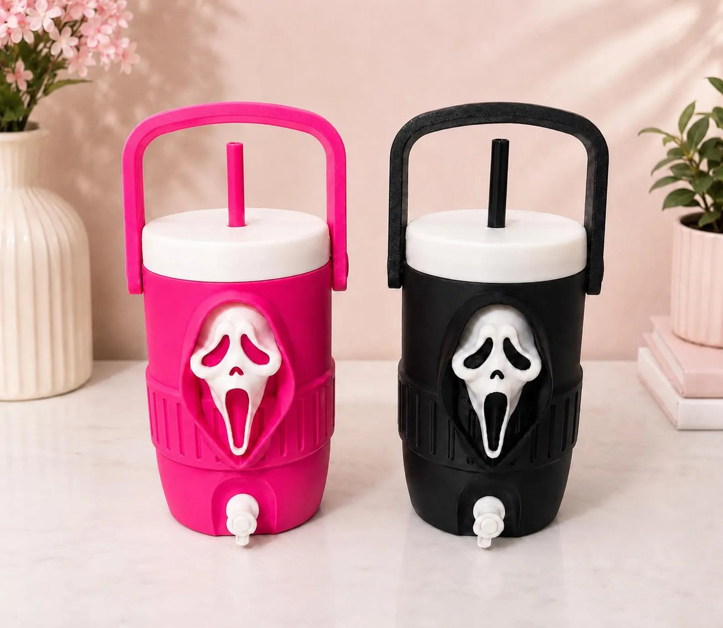 GHOST F POP OUT-3D PRINTEDCUSTOM 12 OUNCECAN HOLDERS