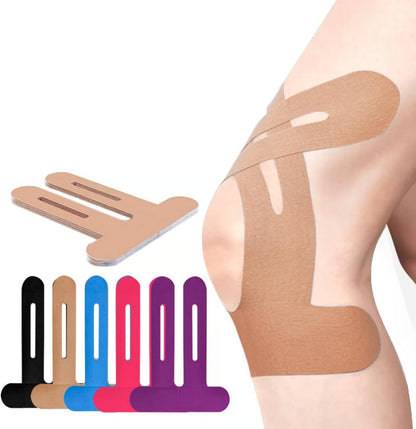 🔥Pre-Cut Knee Kinesiology Tape | Comfortable Support for Sports & Daily Movement