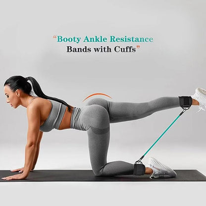 2026NEW🔥50%off-Ankle Fitness Belt(3pcs:10, 20, 30LB Each with One Pair of Ankle Strap)