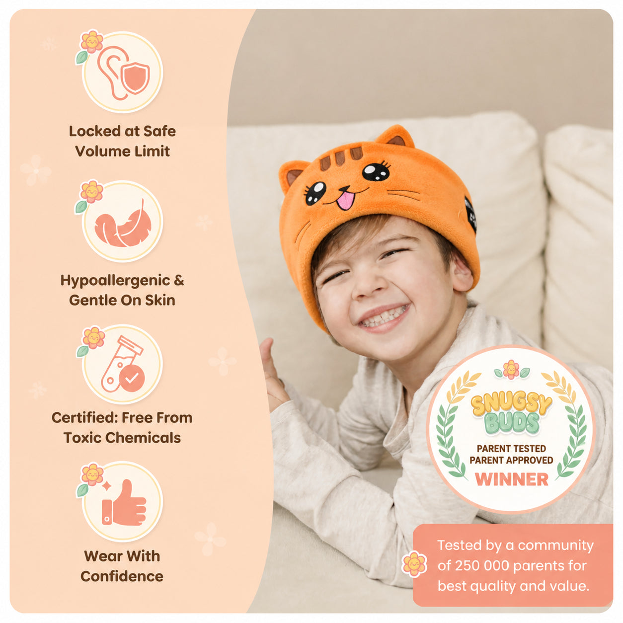 Soothing Sleep Music Headband for Children 😴