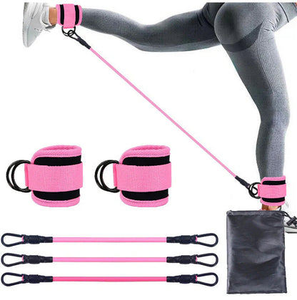 2026NEW🔥50%off-Ankle Fitness Belt(3pcs:10, 20, 30LB Each with One Pair of Ankle Strap)