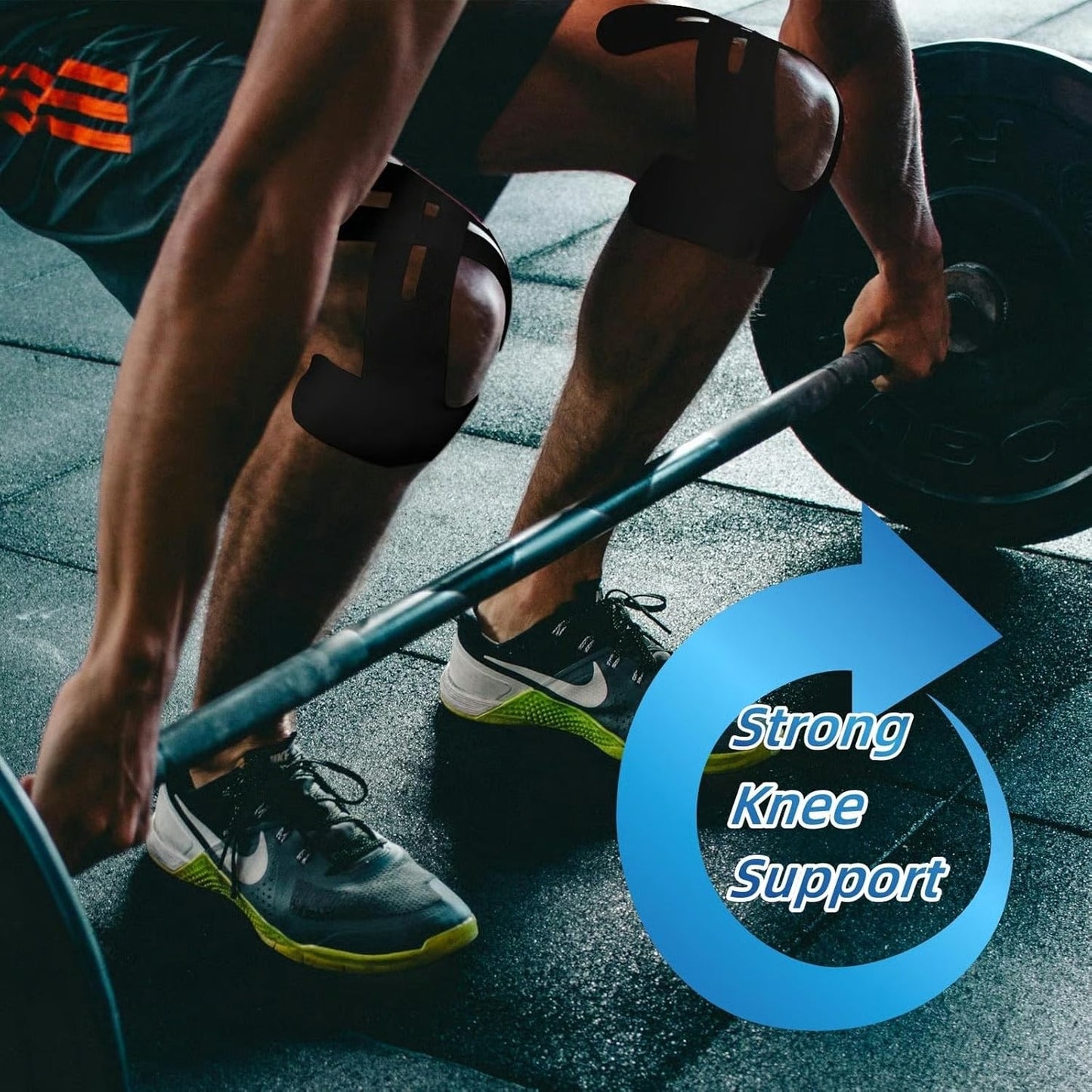 🔥Pre-Cut Knee Kinesiology Tape | Comfortable Support for Sports & Daily Movement