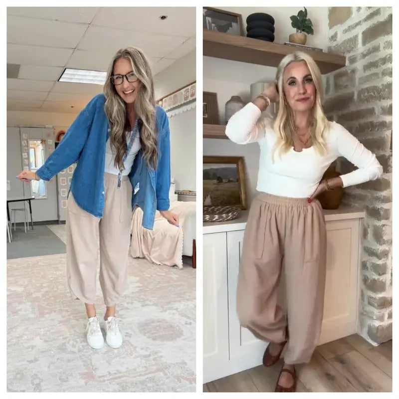 50% OFF NOW! 👖Women's Baggy Wide-Leg Pants