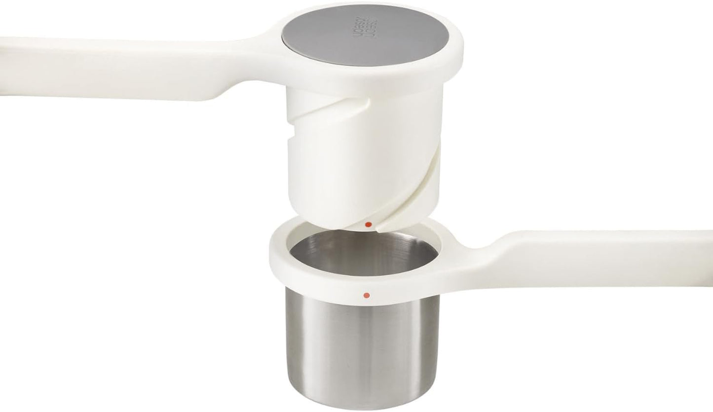 Multifunctional Rotary Potato Ricer & Masher (Detachable) – Suitable for Sweet Potatoes, Baby Food, and Garlic Pressing