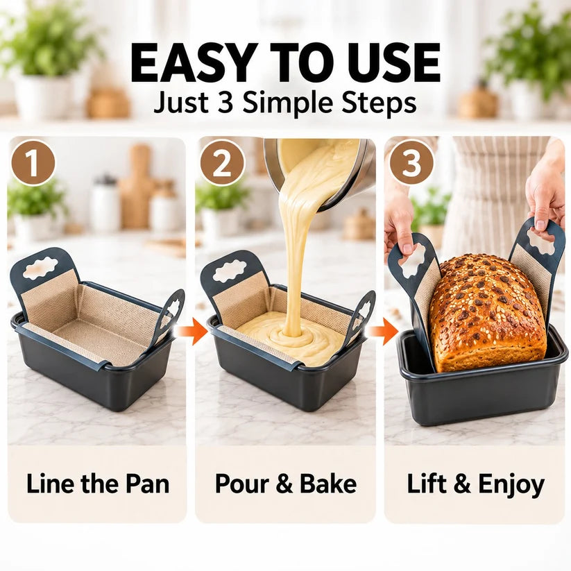 BUY 1 GET 1 FREE🥐Cross‑Shape Food‑Safe Baking Liner, Simple Clean‑Up Alternative To Disposable Parchment Paper