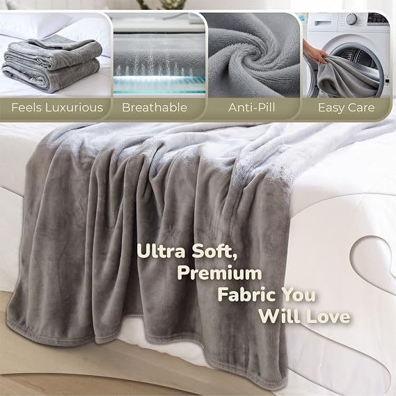 Super Blanky Wearable Blankets for Women & Men, Dorm Room Essentials, Gift for Her, Gifts for Women, Wife Birthday Gift Ideas