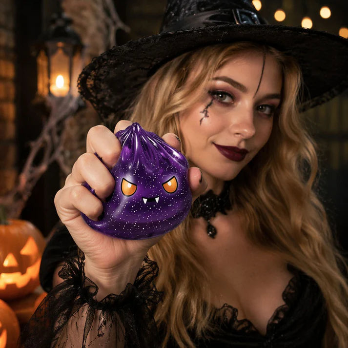 🎃Halloween Ghost Squishy Stress Relief Toy – Soft Squeeze Sensory Mochi Toy