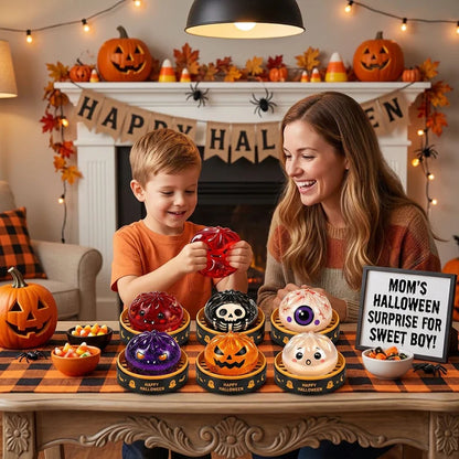🎃Halloween Ghost Squishy Stress Relief Toy – Soft Squeeze Sensory Mochi Toy