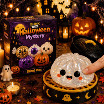 🎃Halloween Ghost Squishy Stress Relief Toy – Soft Squeeze Sensory Mochi Toy