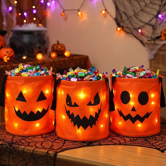 🎃 Halloween Candy Bucket Set 🎃3PCS