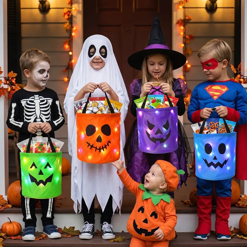 🎃 Halloween Candy Bucket Set 🎃3PCS