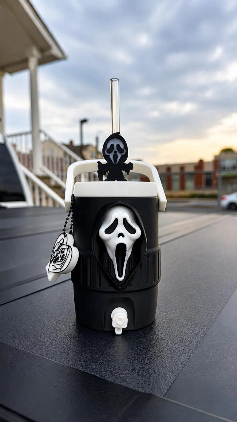GHOST F POP OUT-3D PRINTEDCUSTOM 12 OUNCECAN HOLDERS