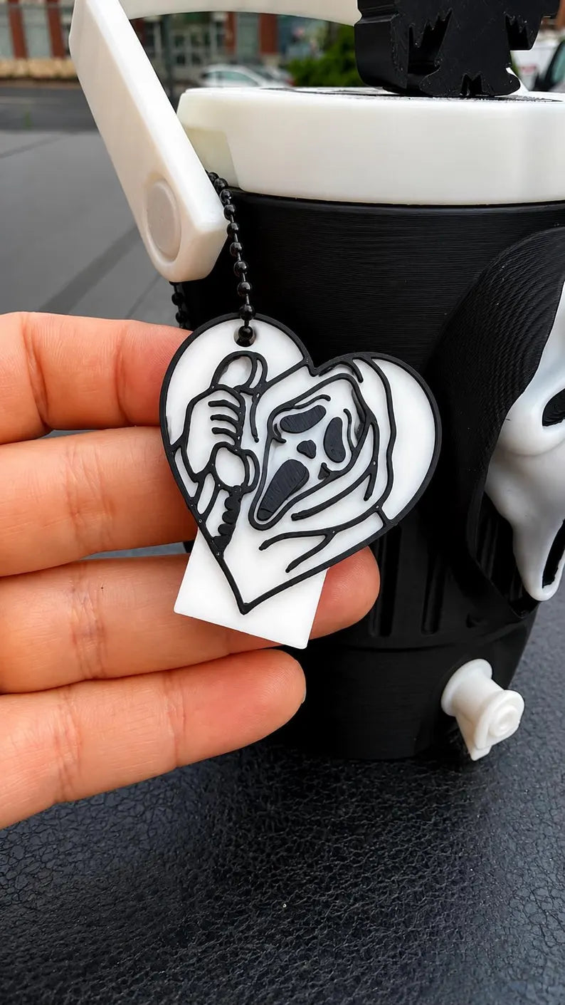 GHOST F POP OUT-3D PRINTEDCUSTOM 12 OUNCECAN HOLDERS