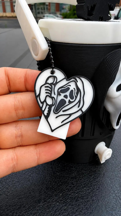 GHOST F POP OUT-3D PRINTEDCUSTOM 12 OUNCECAN HOLDERS