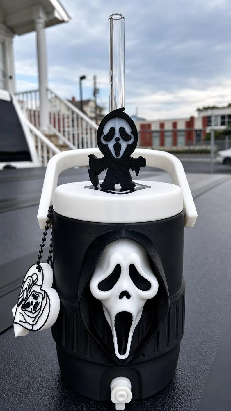 GHOST F POP OUT-3D PRINTEDCUSTOM 12 OUNCECAN HOLDERS