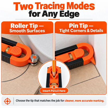 Adjustable Contour Tracing Tool – Precision Edge & Shape Copying Scribe for DIY & Woodworking