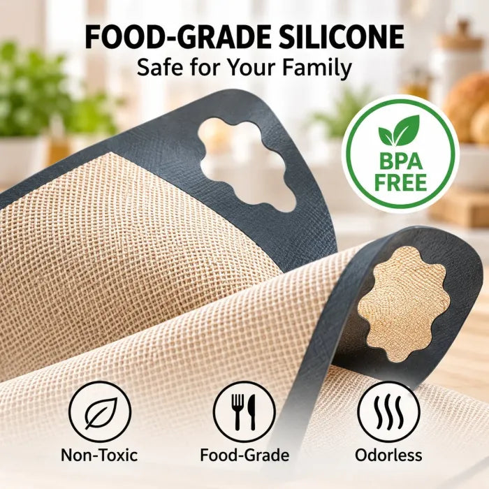 BUY 1 GET 1 FREE🥐Cross‑Shape Food‑Safe Baking Liner, Simple Clean‑Up Alternative To Disposable Parchment Paper