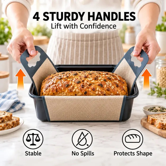 BUY 1 GET 1 FREE🥐Cross‑Shape Food‑Safe Baking Liner, Simple Clean‑Up Alternative To Disposable Parchment Paper